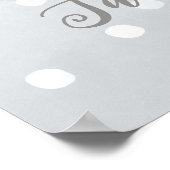 Baby Het is Koude Buiten het Welkomstteken van het Poster (Hoek)