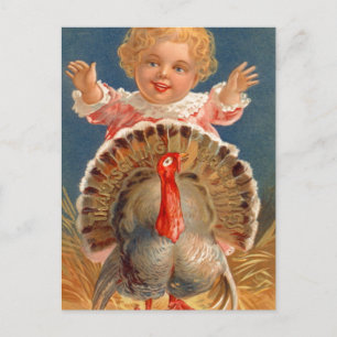Baby het van Tom Turkey Briefkaart