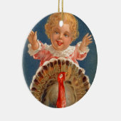 Baby het van Tom Turkey Ornament (Rechts)