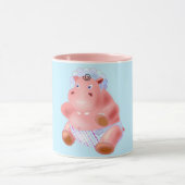 Baby Hippo Drôle Mug (Centre)