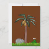 Baby Hippo et Mama Baby shower Invitation (Dos)
