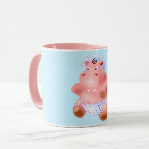Baby Hippo Grappige Mok