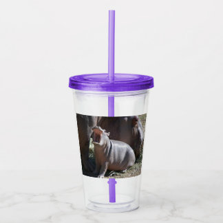Baby Hippo Tumbler Acryl Drinkbeker