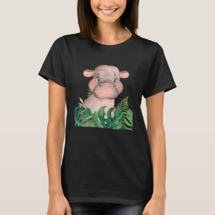 Baby Hippopotamus Safari Oerwoud Dieren Jongens Me T-shirt