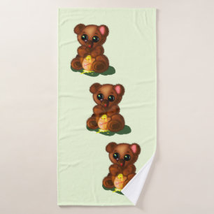 Baby Honey Ours Bain Serviette Couleur personnalis