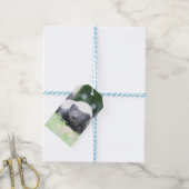 Baby honingbadger cadeaulabel (Met Touw)