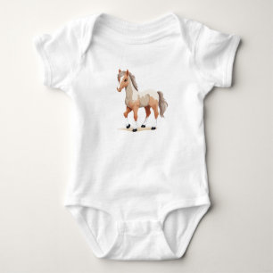Baby Horse, Baby Foal, Baby Boerderijdieren Romper