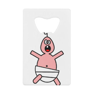 Baby Huilen 2 Kredietkaart Flessenopener