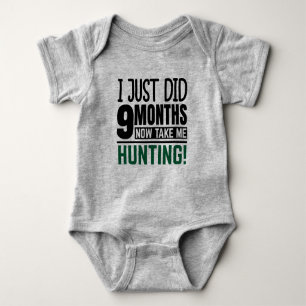 Baby Hunting Jersey Romper