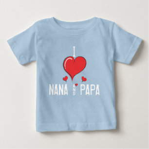 Baby Ik hou van NANA en PAPA