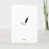 Baby I'm Trying Greeting Card Kaart (Achterkant)