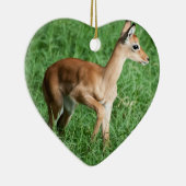 Baby impala keramisch ornament (Rechts)
