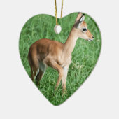Baby impala keramisch ornament (Links)
