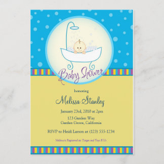 Baby in Baby shower Kaart