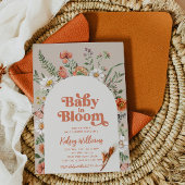 Baby in bloei Baby shower uitnodiging | Wilde Baby