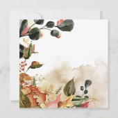 Baby in Bloom | Autumn Florals Baby shower (Achterkant)