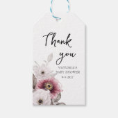 Baby in Bloom Baby shower Cadeaulabel (Voorkant)