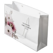 Baby in Bloom Baby shower Groot Cadeauzakje (Voorkant Gekanteld)