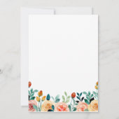 Baby in Bloom Baby shower Invitation (Dos)