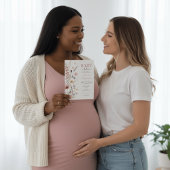 Baby in Bloom Baby Shower Invitation Wildflowers