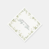 Baby in Bloom - Baby's Breath Servet (Hoek)