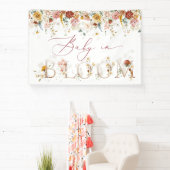 Baby in Bloom Backdrop Banner (Insitu)