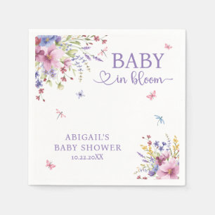 BABY IN BLOOM BLOEMEN WILDE BLOEMEN BABY SHOWER SERVET