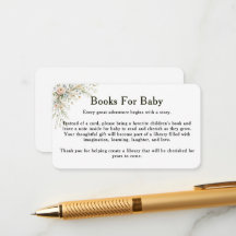 Baby In Bloom Boeken voor Baby Insteekkaart