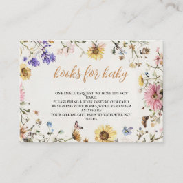 Baby in Bloom Boeken voor Baby Plaatskaartje