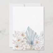 baby in bloom bohemian floral baby shower nodig (Achterkant)