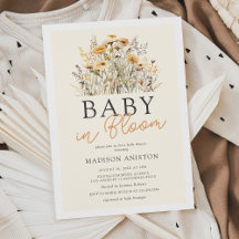 Baby In Bloom Boho Wilde Bloem Baby Borrel