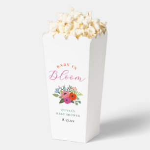 Baby in Bloom Bright Floral Baby shower Bedankdoosjes