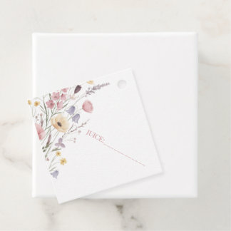 Baby in Bloom Cadeaufeestje Dranklabels Bedankjes Labels
