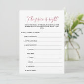 Baby in Bloom De prijs is het juiste spel Programma (Staand voorkant)