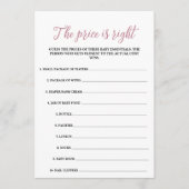 Baby in Bloom De prijs is het juiste spel Programma (Voorkant)