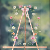 Baby in Bloom Fleur sauvage Bow Baby shower Bienve (Neutre)