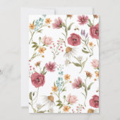 Baby in Bloom Floral Invitation (Dos)
