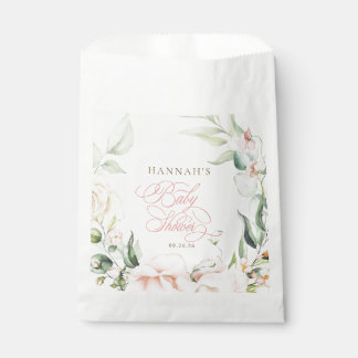 Baby in Bloom Florals Baby Shower Bedankzakje