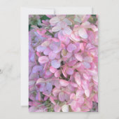 Baby in Bloom Hydrangea Baby Shower Invitation (Dos)