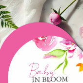 Baby In Bloom Invitations | Arch Design Kaart