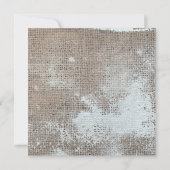 Baby in Bloom Jaune Purple Baby shower Invitation (Dos)