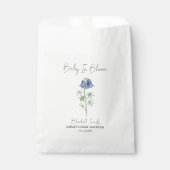 Baby in Bloom l Bluebell Seeds Baby shower Bedankzakje (Voorkant)