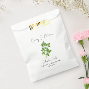 Baby in Bloom l Cilantro Seeds Baby shower Bedankzakje