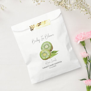 Baby in Bloom l Kiwi Seeds Baby shower Bedankzakje