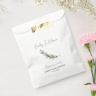 Baby in Bloom l Rosemary Seeds Baby shower Bedankzakje