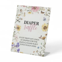 Baby in Bloom Luier Raffle 8x10 Tafel Top