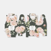 Baby in Bloom Roze Waterverf Bloemen Baby shower Bedankdoosjes (Uitgevouwen)