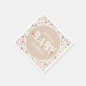 Baby in Bloom Shower Servet (Hoek)