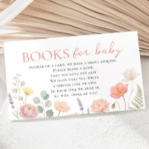 Baby in Bloom Wilde Bloemenboeken voor Baby Shower