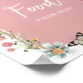 Baby in Bloom Wildflower Food Poster (Hoek)